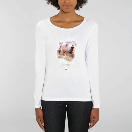 T-shirt Femme manches longues Ours