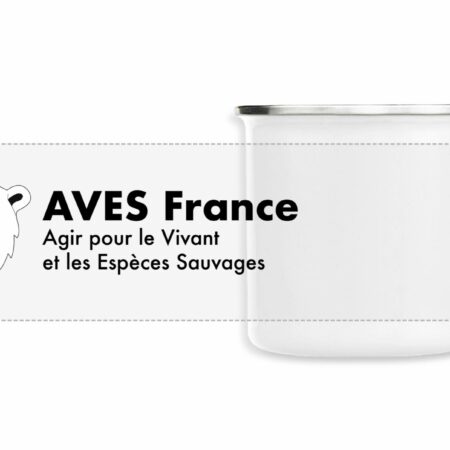 Mug émaillé AVES France