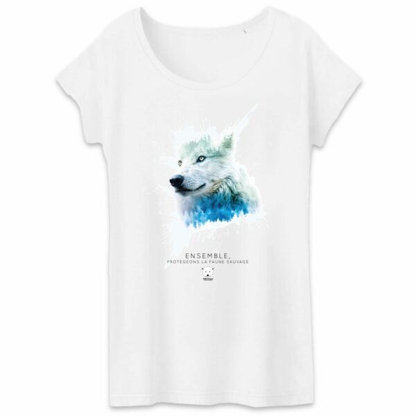T-shirt Femme Loup