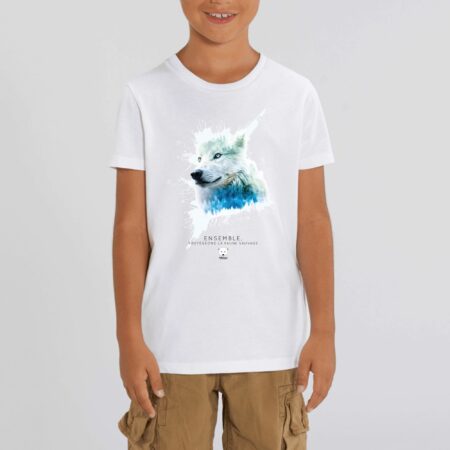 T-shirt Enfant Loup