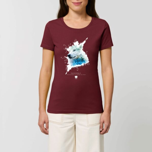 T-shirt Femme cintré Loup