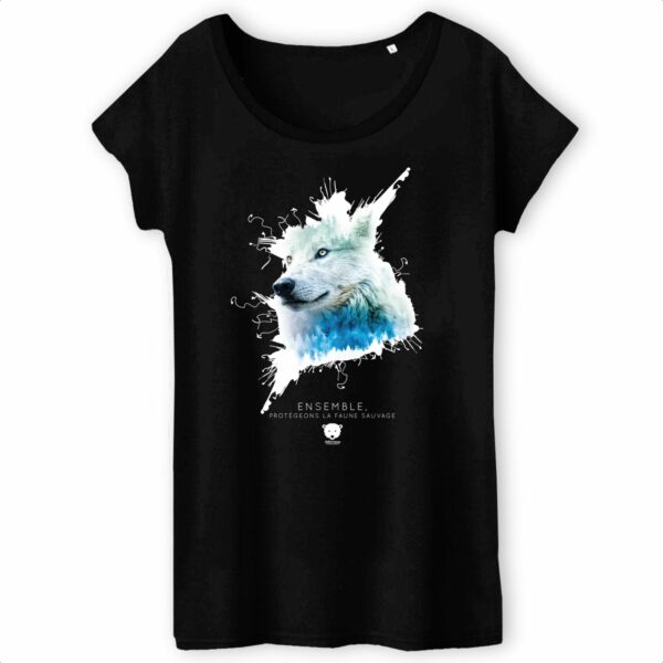 T-shirt Femme Loup